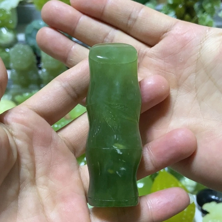 【闪购商品】未镶嵌蛇纹石玉把件