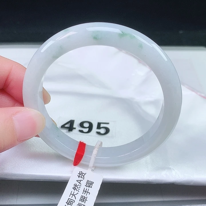 翡翠未镶嵌手镯495