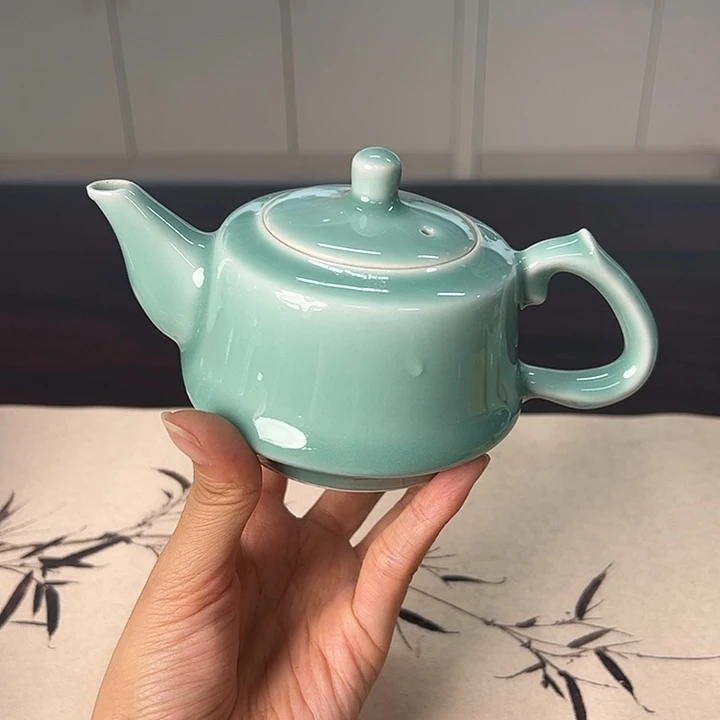 龙泉云间青瓷小米茶器