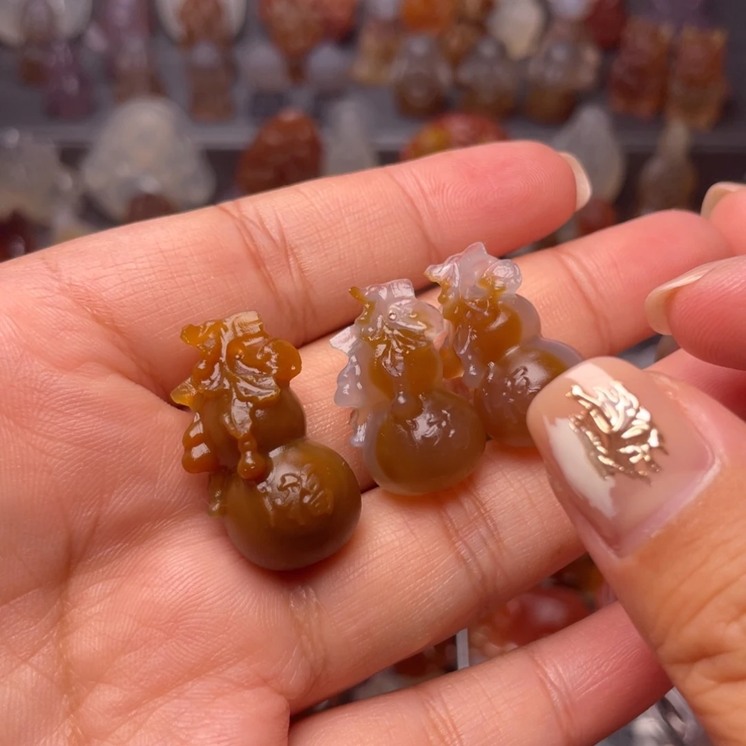 静***u玛瑙/玉髓颈饰未镶嵌