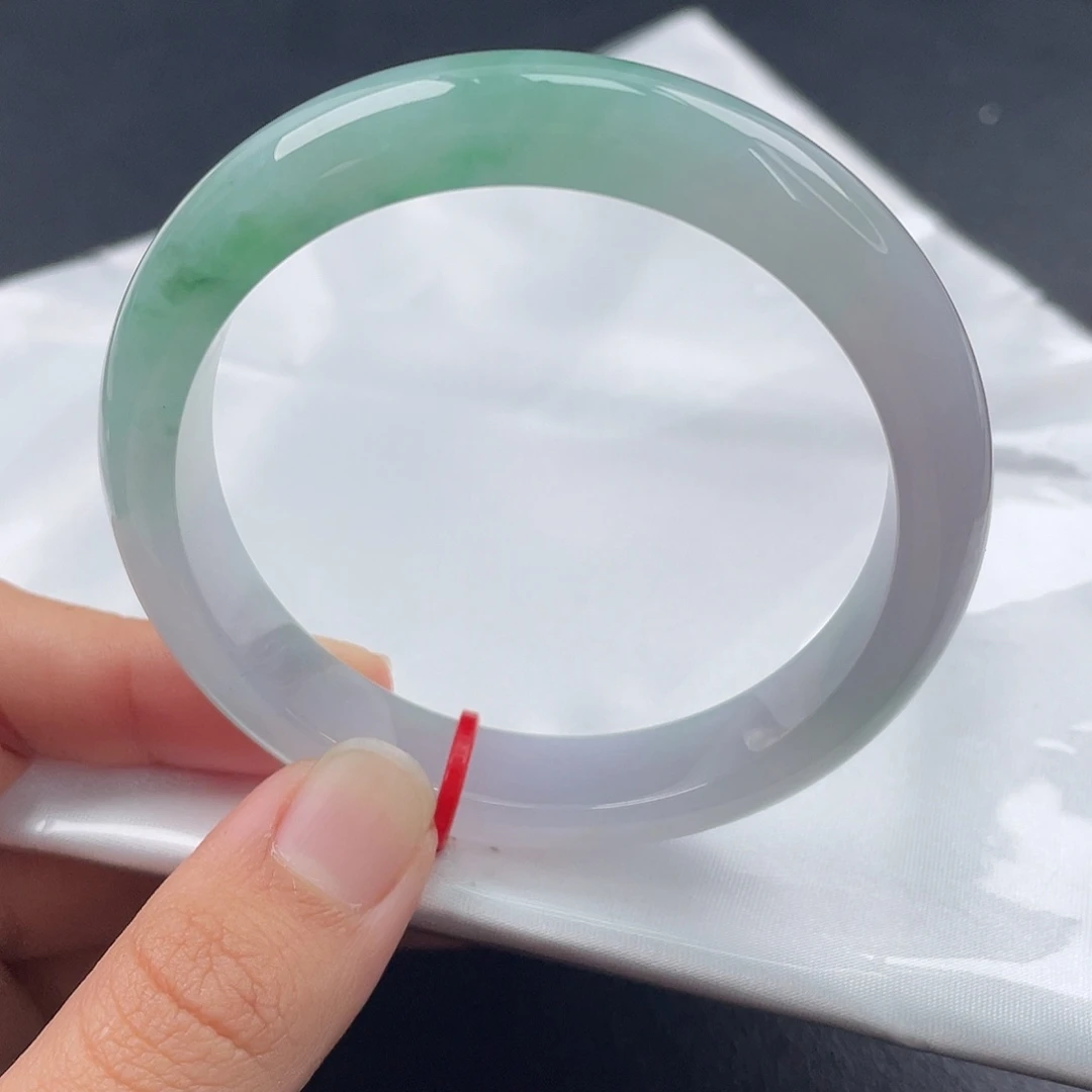 L***N翡翠未镶嵌手镯56.3正圈