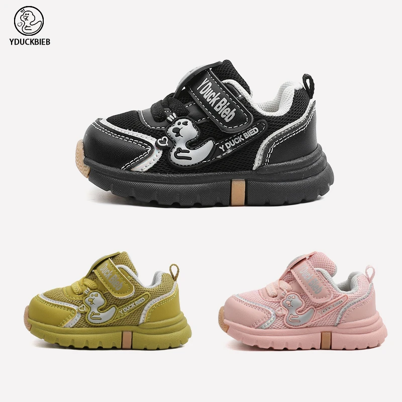 宝宝鞋子秋冬婴儿软底防滑男童学步鞋0-3岁1女小童透气保暖机能鞋