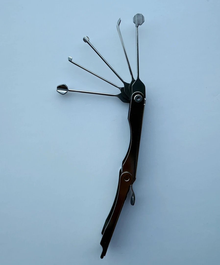 极速风暴折叠五件套适用于室内门玻璃门地锁单联动挂锁