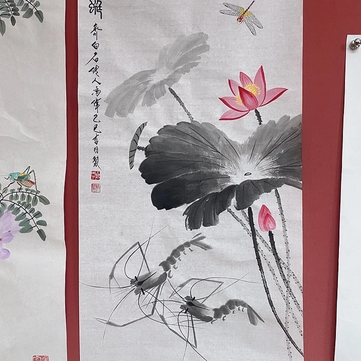 国画冯老师手绘作品
