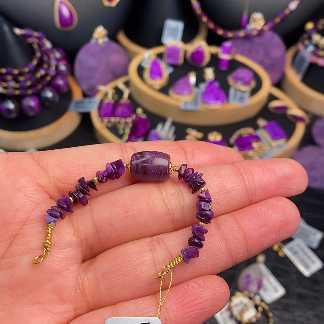 苏纪石（舒俱来）延长链18K金镶嵌