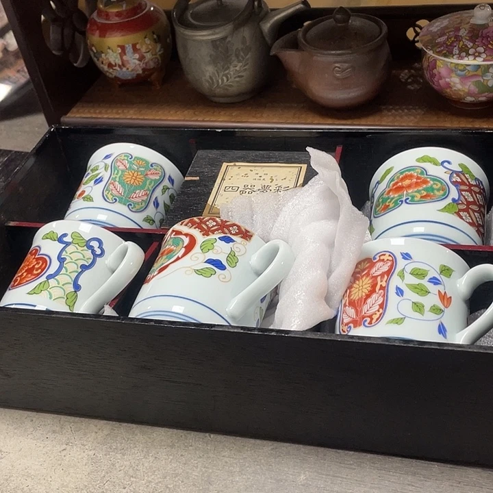 其他陶五只，有田，清秀