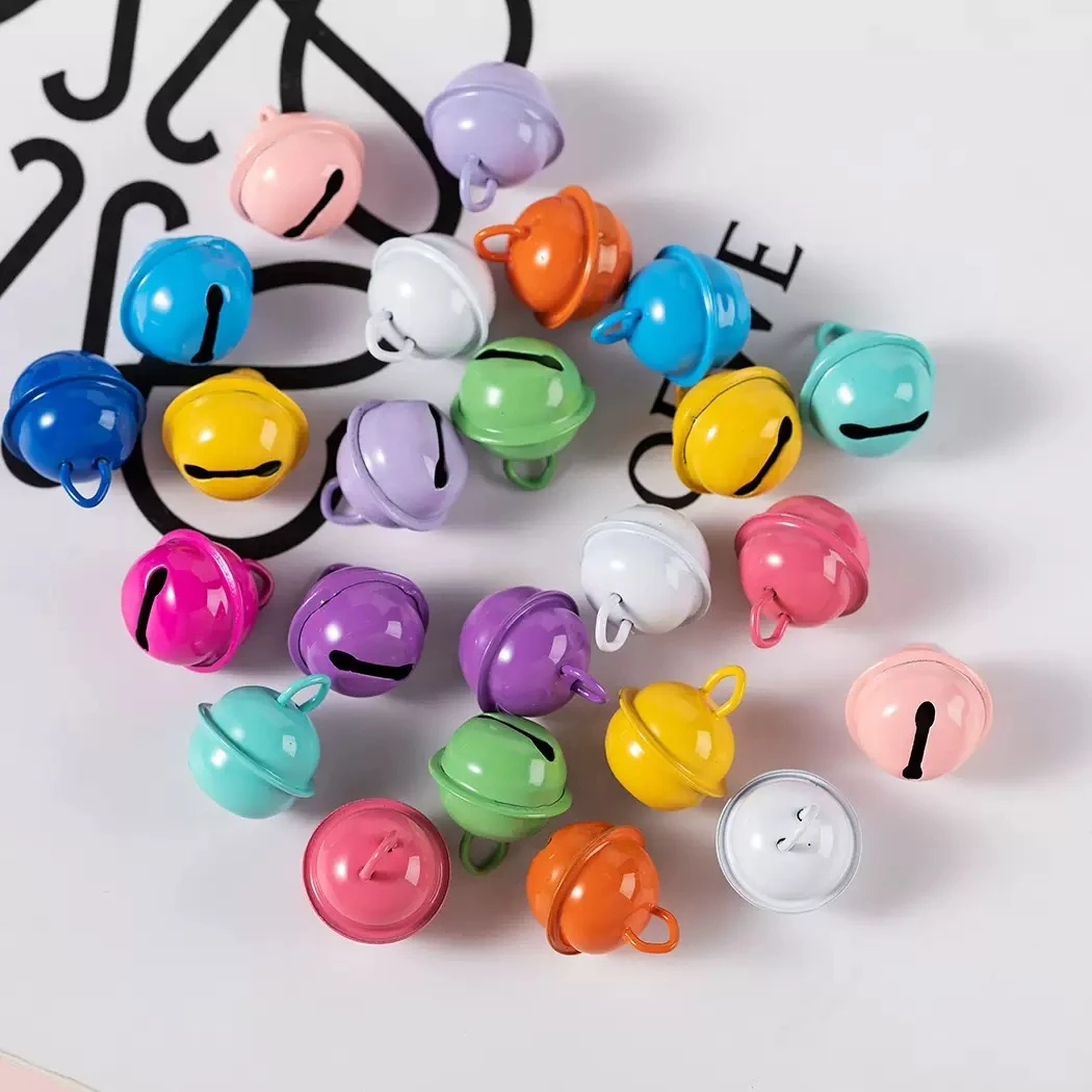 【橙悦精选】彩色铃铛猫咪手工DIY创意制作材料定位珠迷你挂件