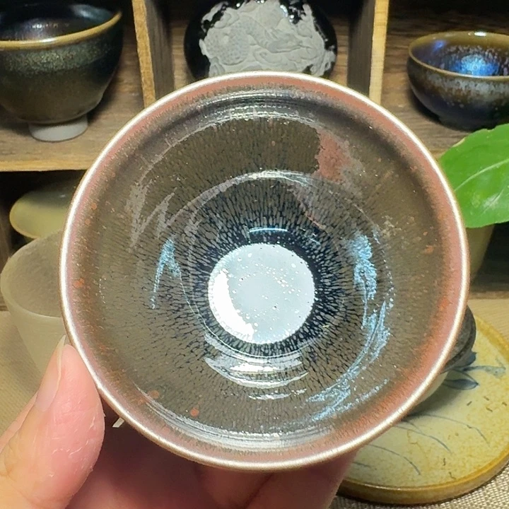 茶盏建窑建盏龙窑柴烧