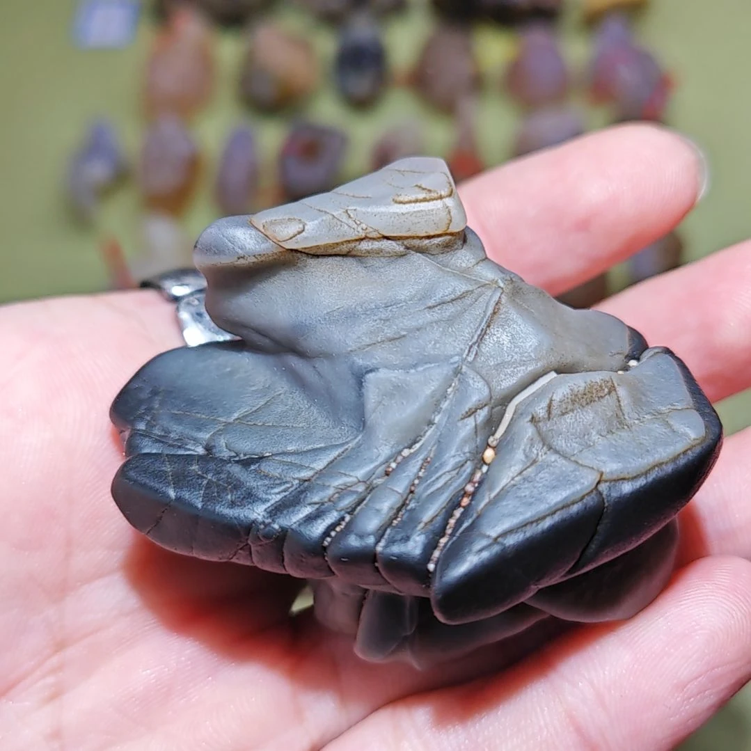 石材戈壁石手把件摆件