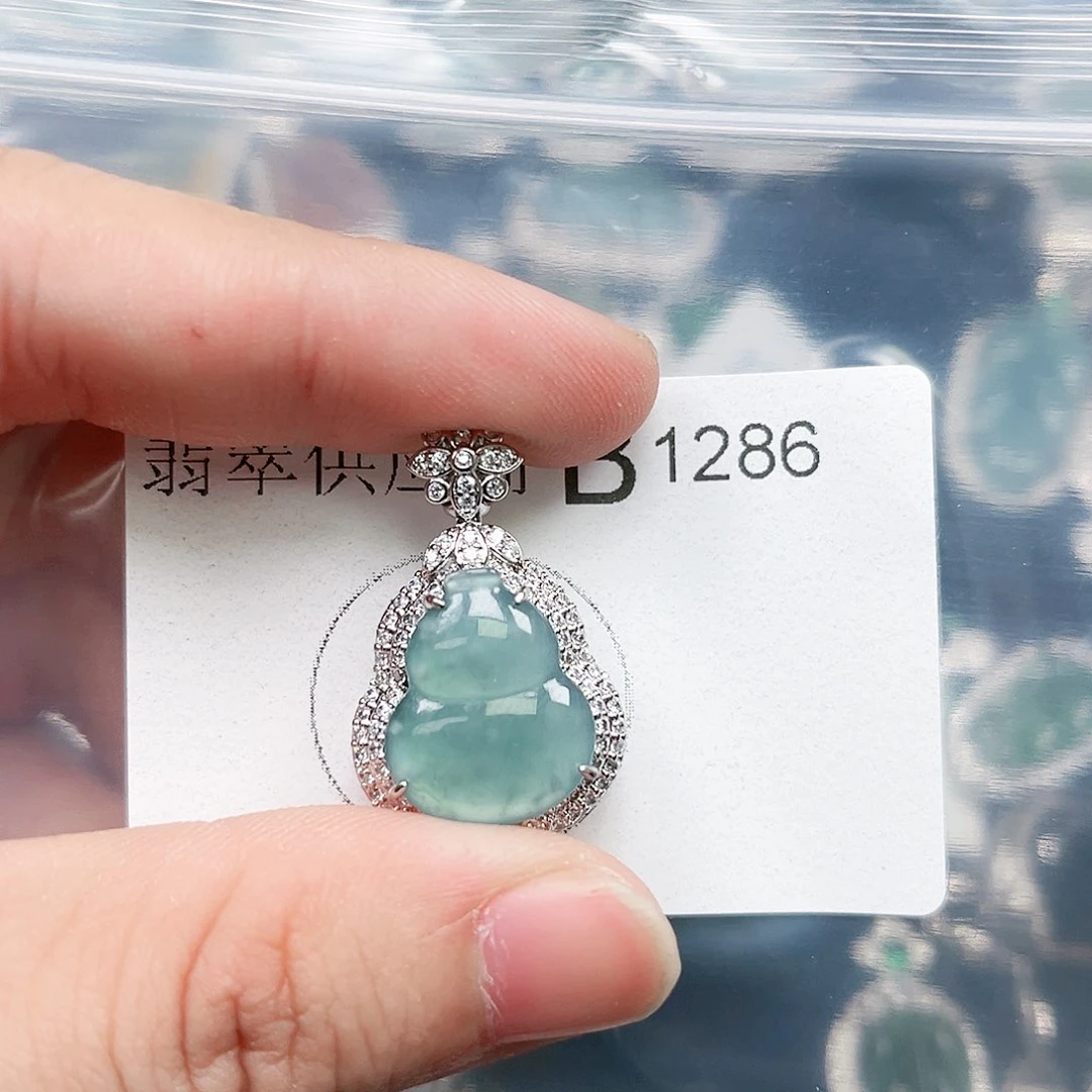 翡翠颈饰未镶嵌翡翠1286