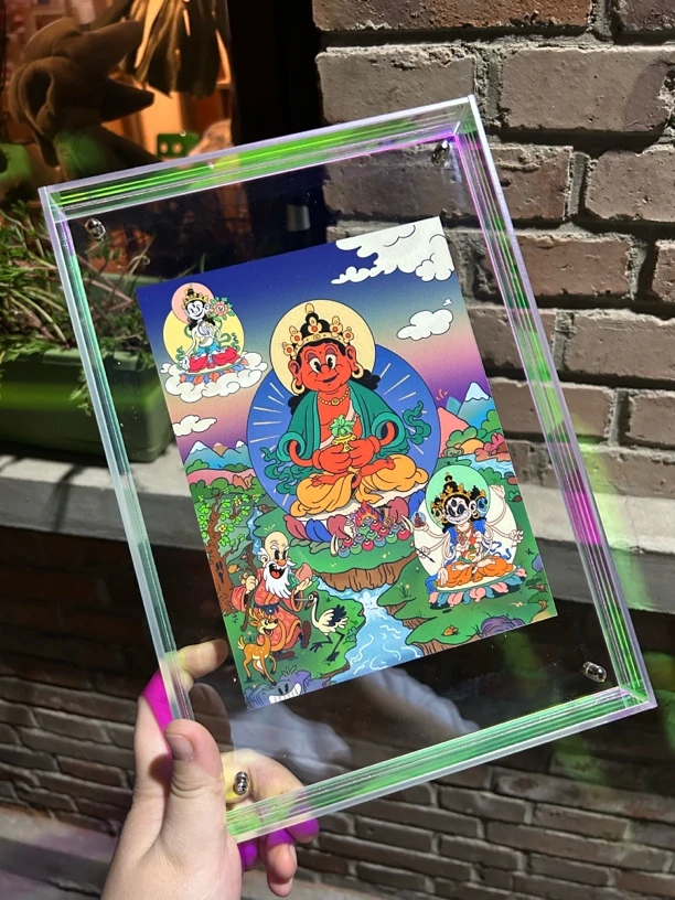 限量 | 长寿三尊艺术版画