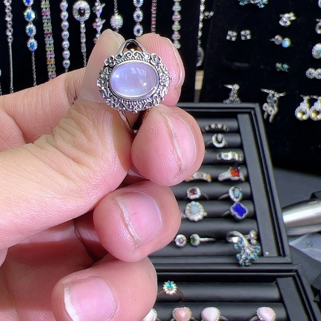 紫晶珠宝半成品未镶嵌