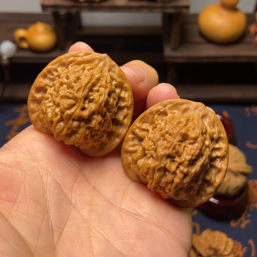文玩核桃把件全品关关尺寸37.5