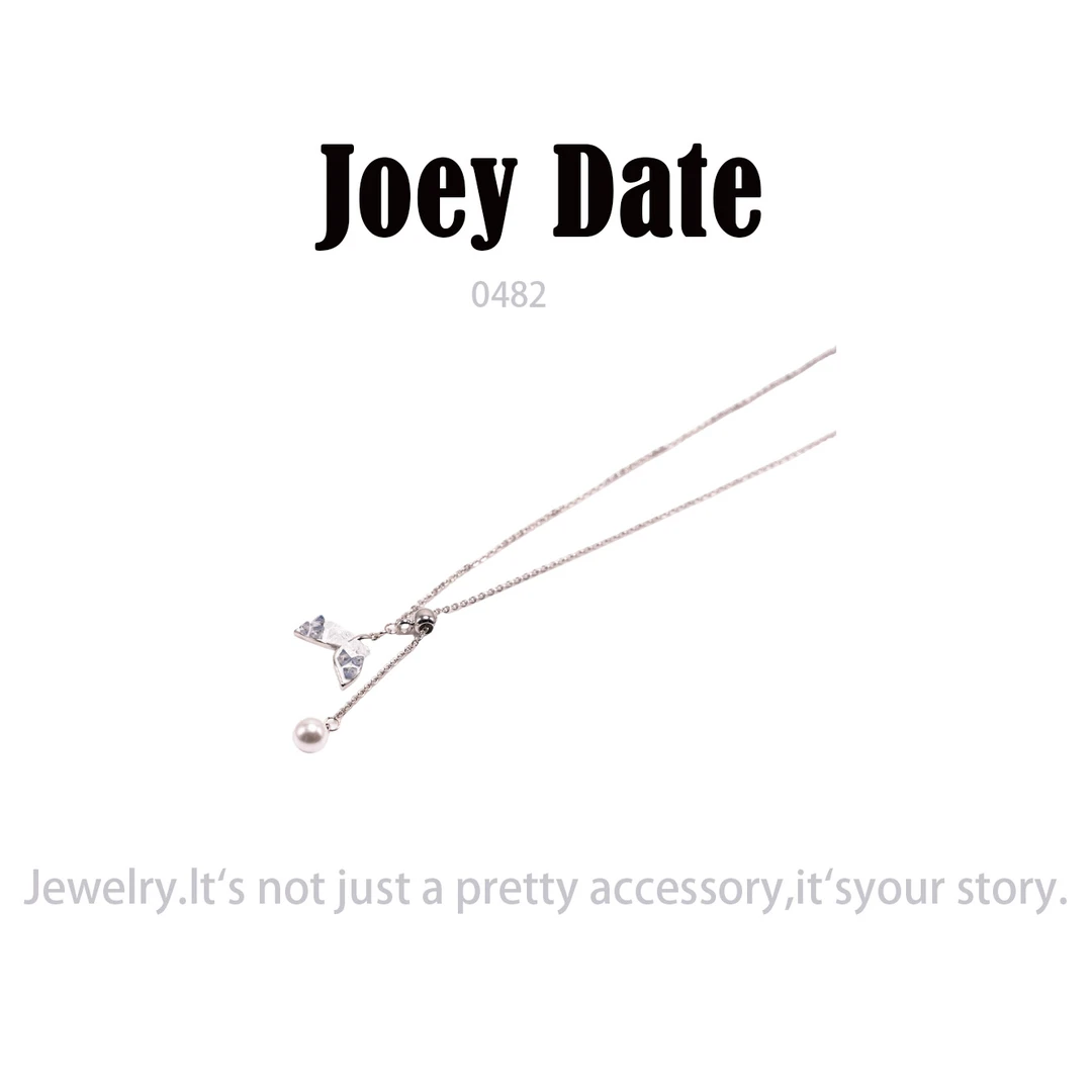 铜合金项链 时尚百搭轻奢设计师项链~0482