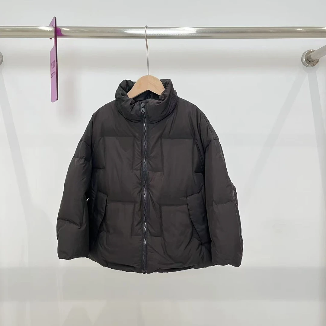 冬款男童女童黑色羽绒服1338羽系