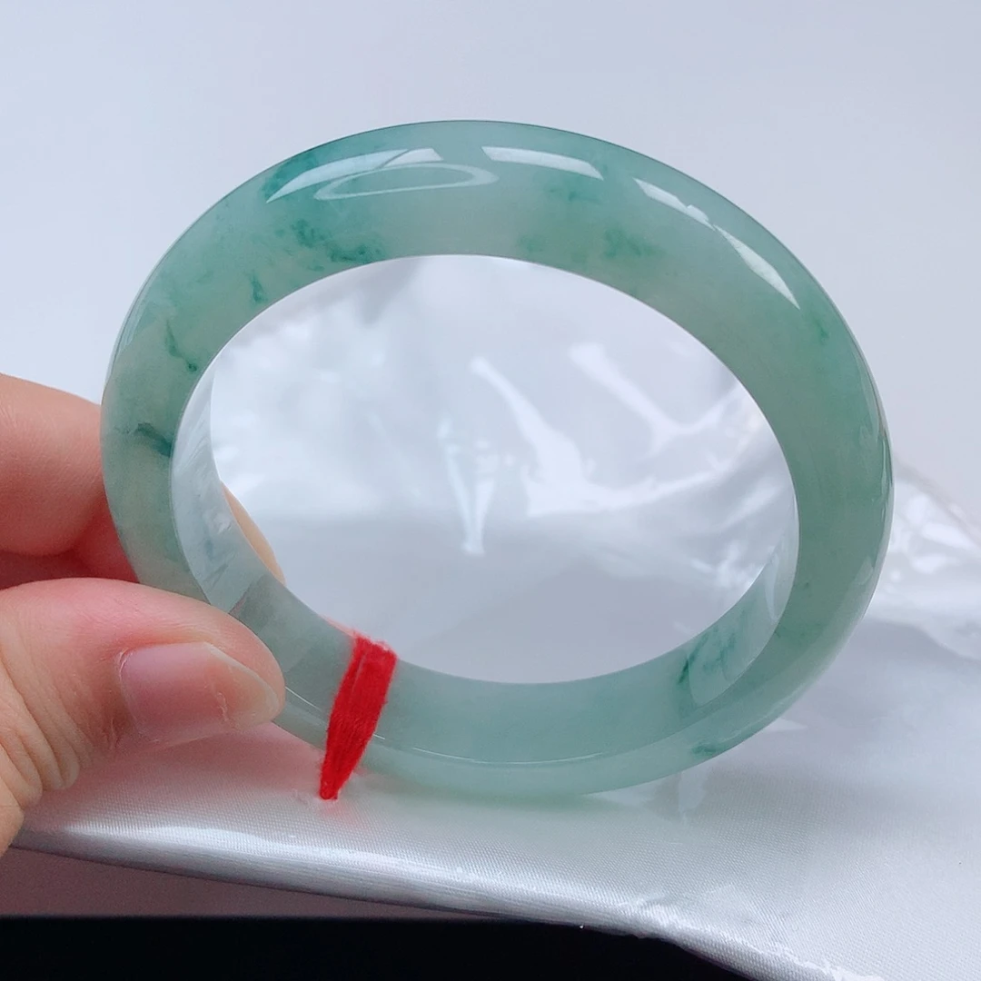 未镶嵌手镯翡翠55正圈