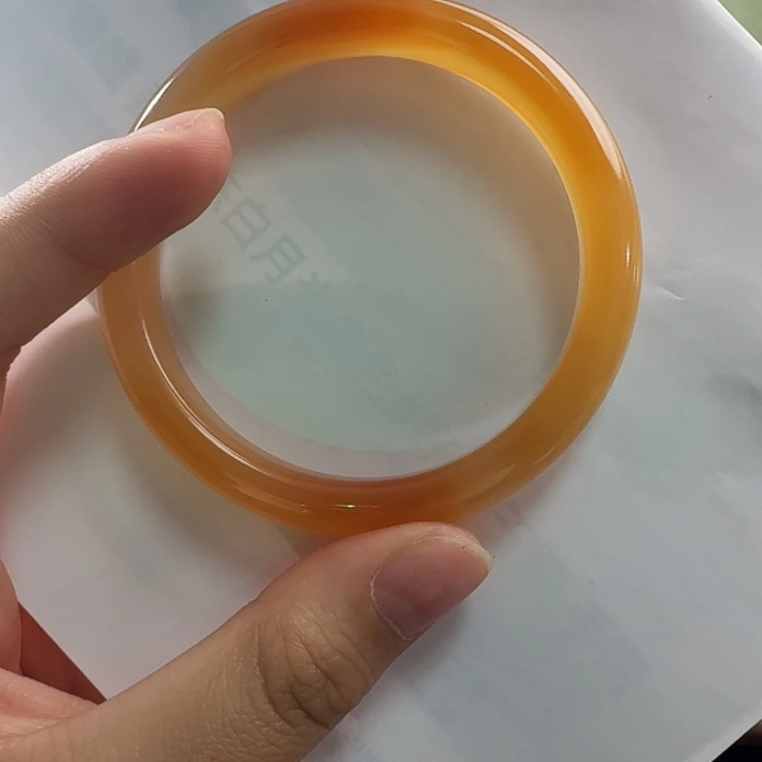 @***黑玛瑙/玉髓未镶嵌手镯