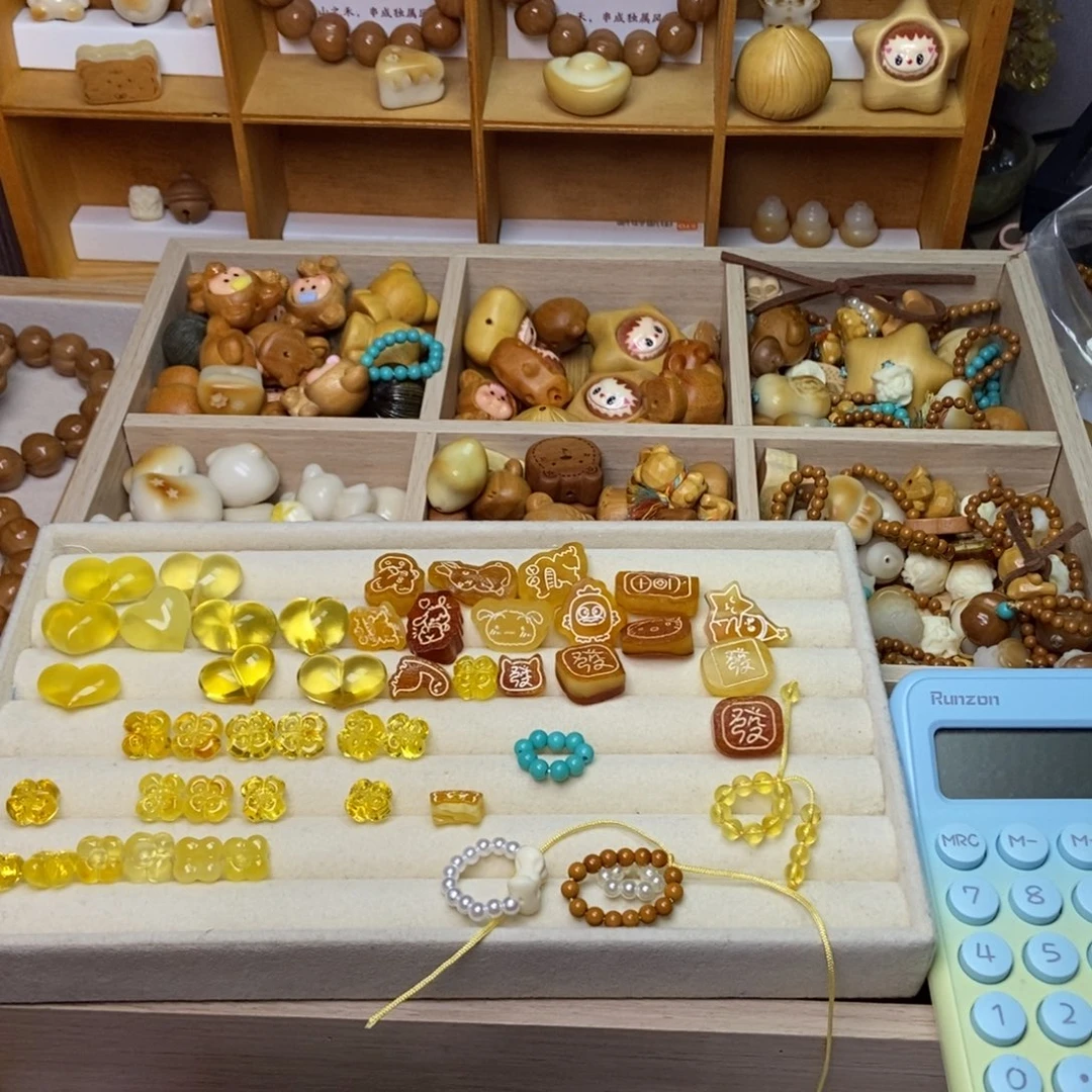 猴头核桃吊坠蜜花