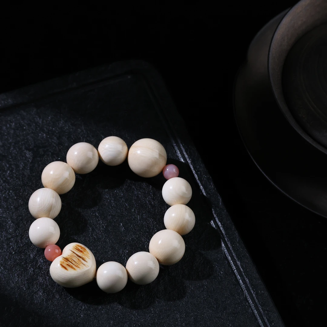 【思嘉】穿搭系列·奶酪屁桃大点位猛犸手串 | 多样性发一 CM0078