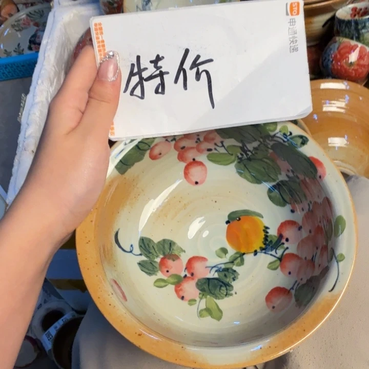 瓷片景德镇陶瓷手工手绘