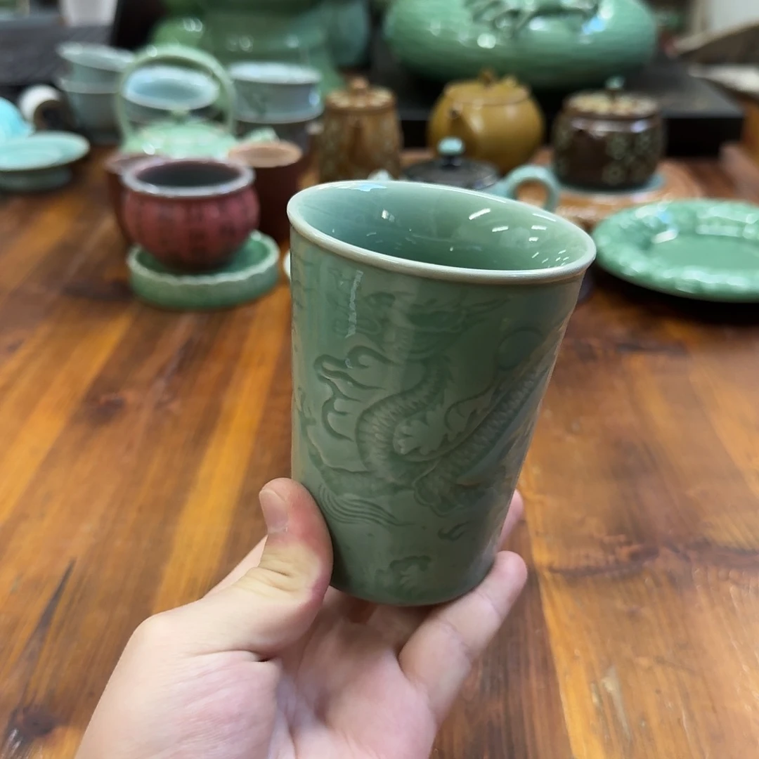 小仲青瓷茶器微瑕7838