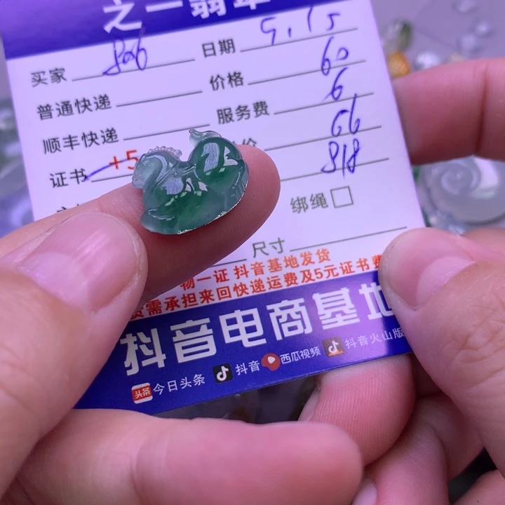 颈饰未镶嵌翡翠用***6