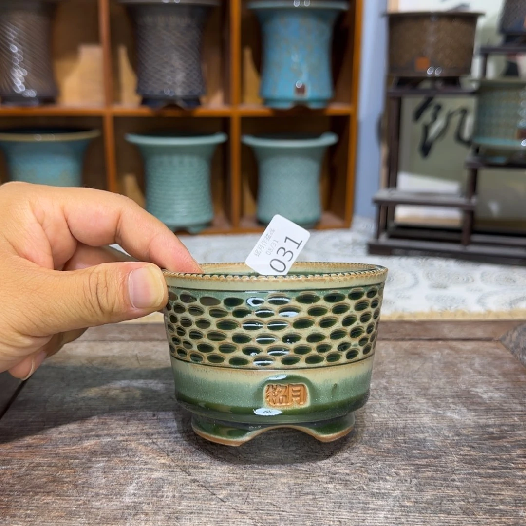 手工花盆 031  内口8.5 cm