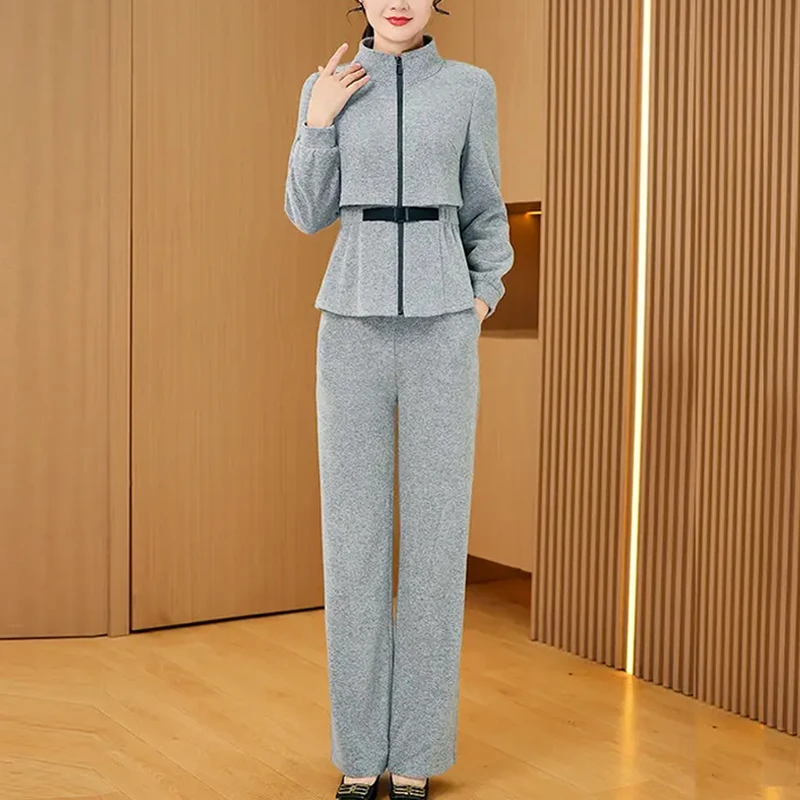 【可蓓儿】运动洋气休闲减龄时尚套装2025新款开春减龄一整套妈妈装