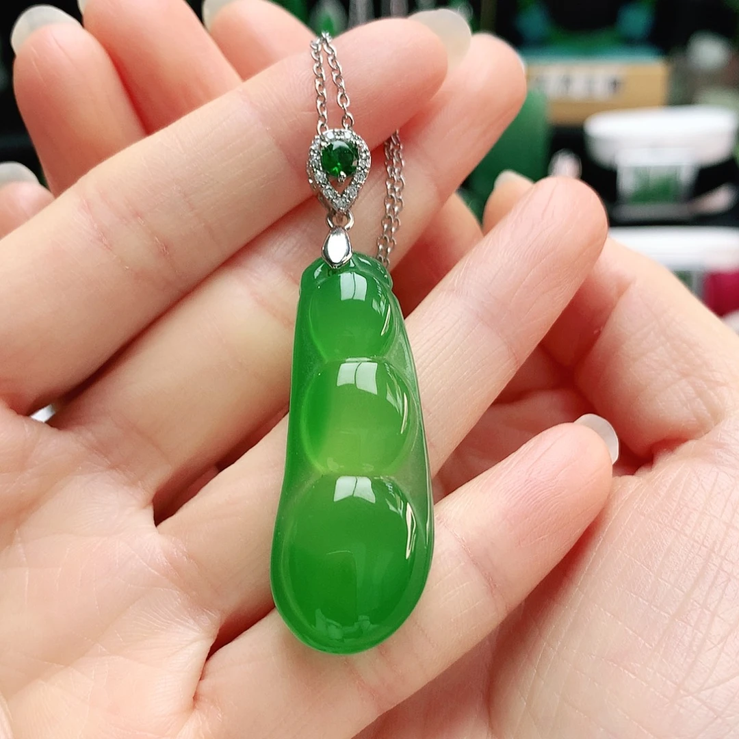 玛瑙/玉髓未镶嵌吊坠