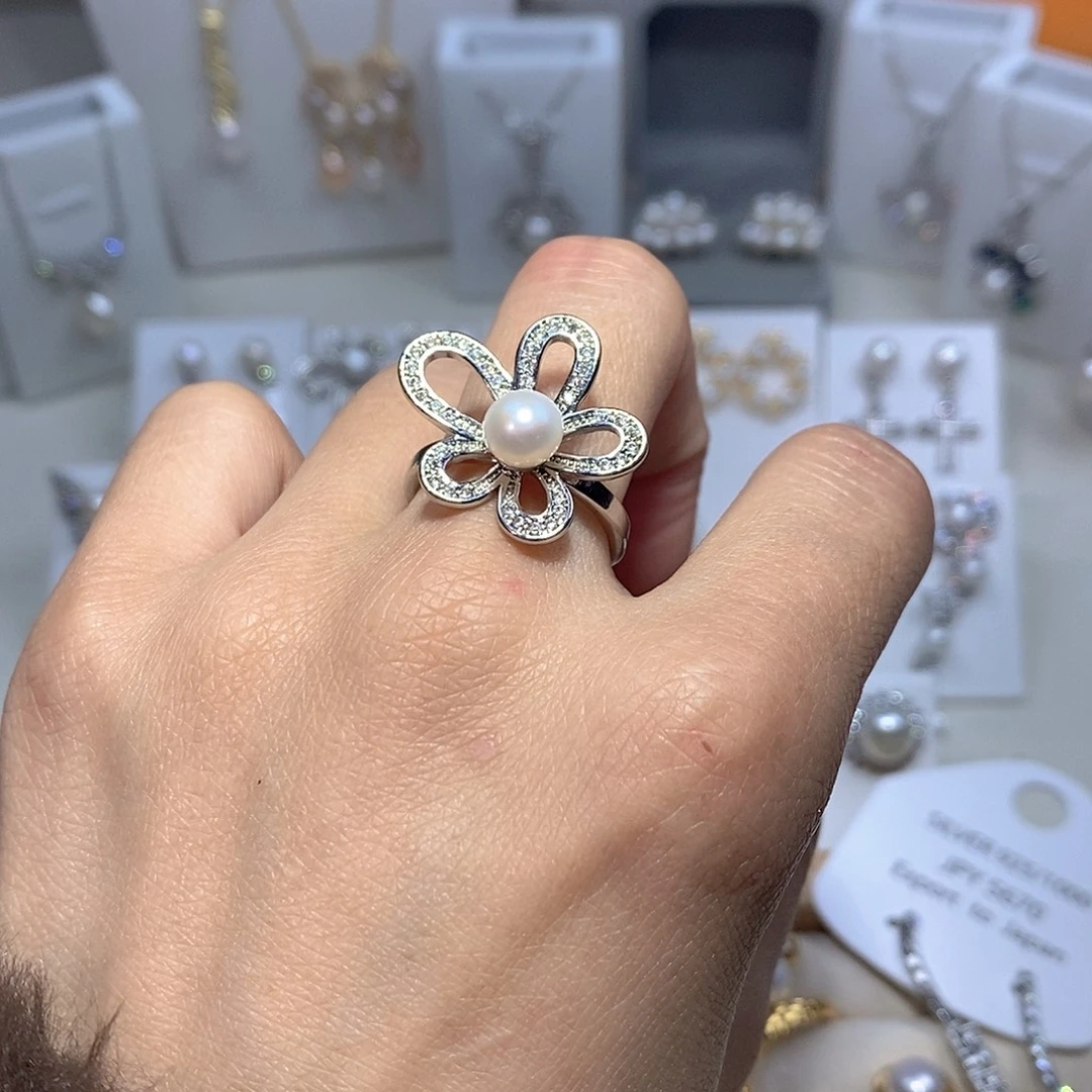 耳饰未镶嵌淡水珍珠