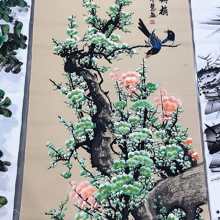 小周画廊的直播间