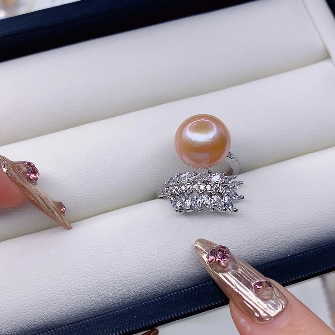 未镶嵌戒指淡水珍珠