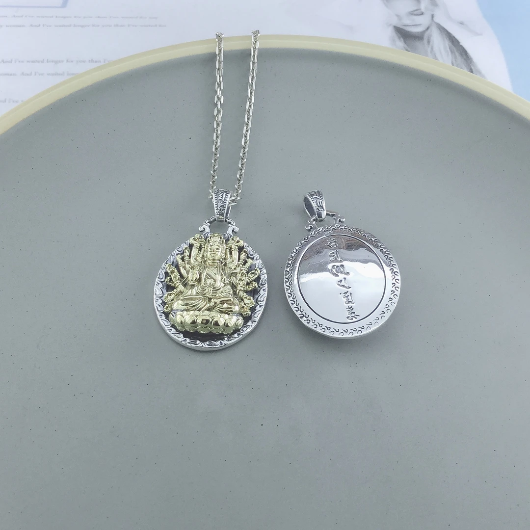 吊坠925银 （老银工厂3号店）D6 精品时尚八大守护吊坠