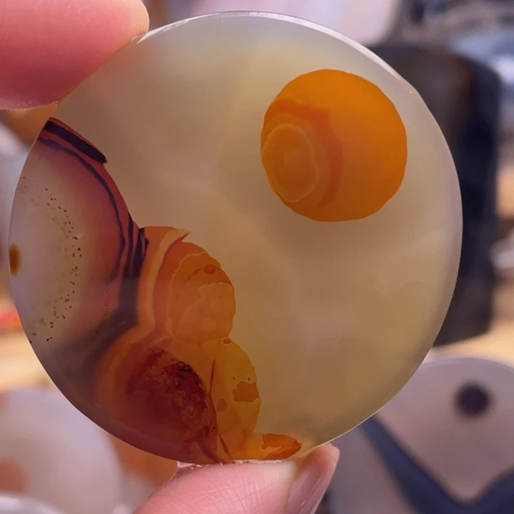 玛瑙/玉髓未镶嵌吊坠(不含链)