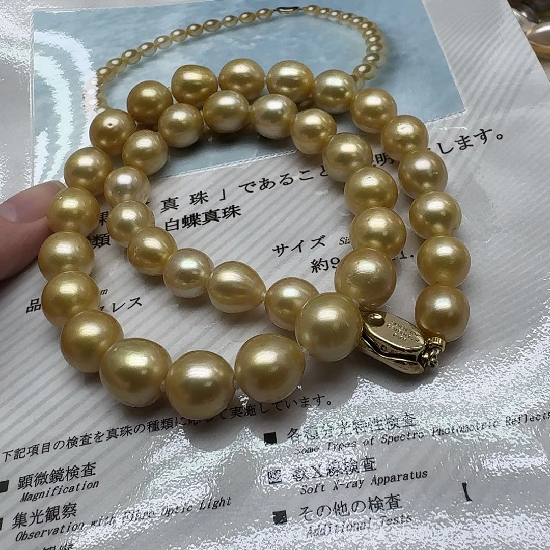 未镶嵌海水珍珠颈饰