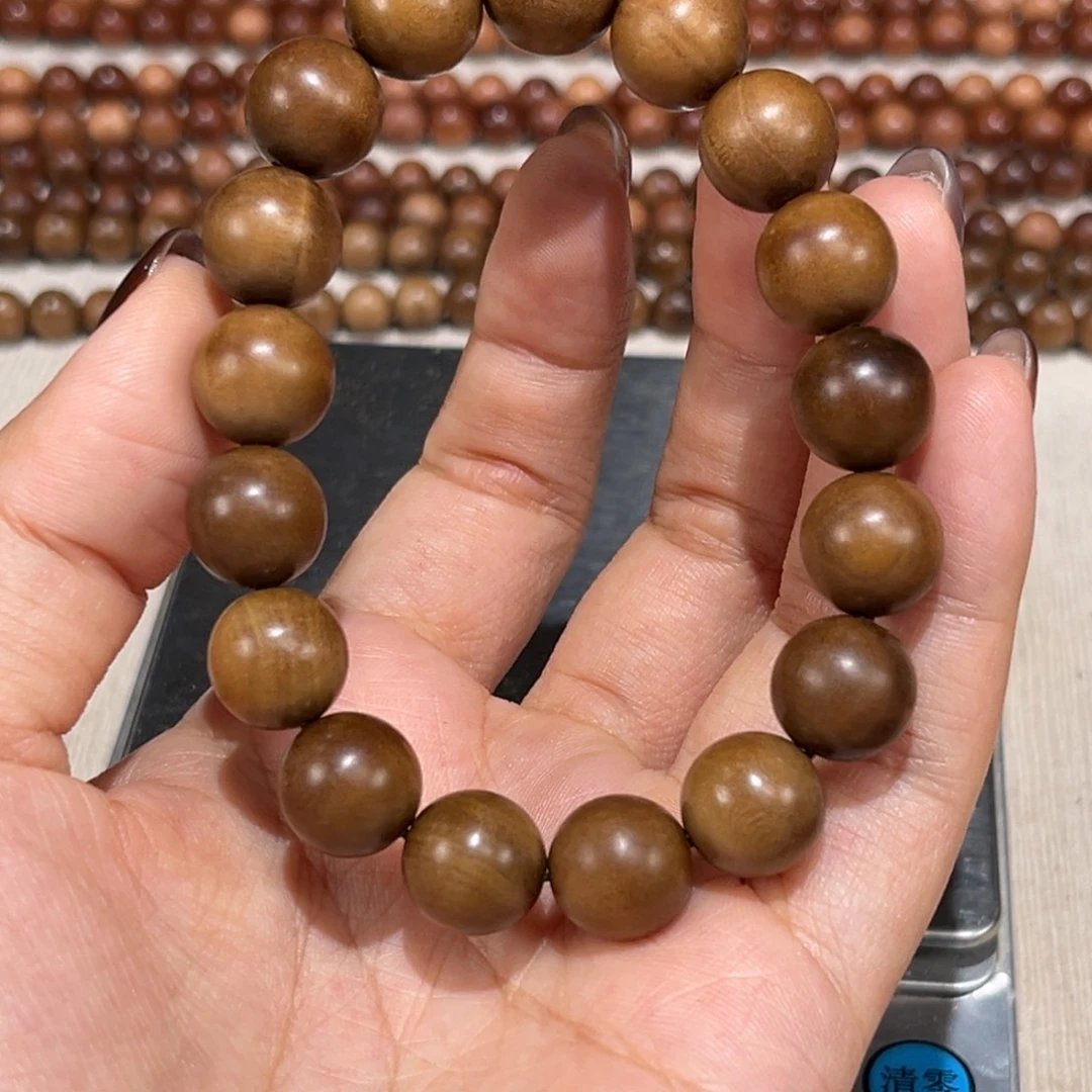 手串/手链檀香木全品1.2单圈有带黑油线