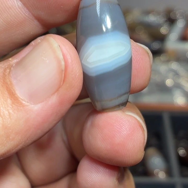 玛瑙/玉髓散珠_HEIMORI 天然天珠