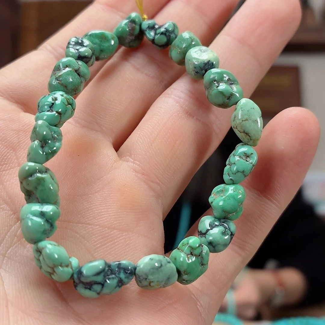 未镶嵌绿松石珠宝奇石