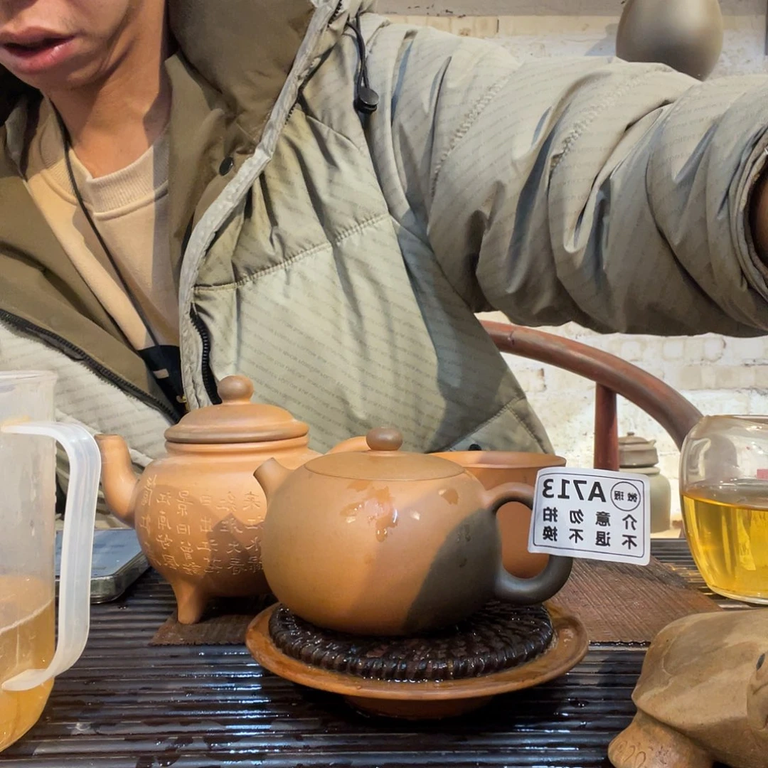 Z*广西钦安龙窑坭兴陶柴烧