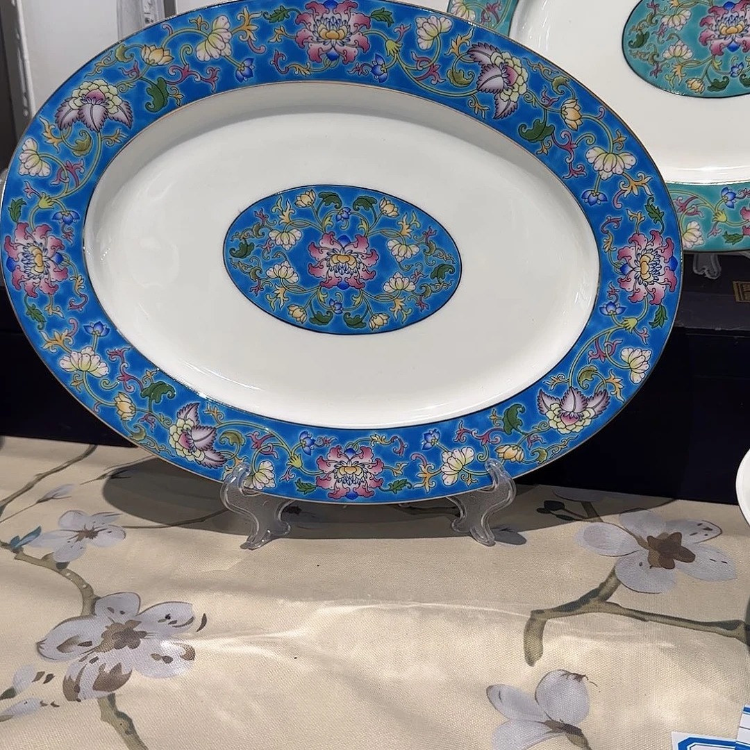 骨瓷骨瓷珐琅彩工艺