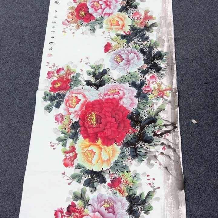 国画纯手绘作品欣赏图