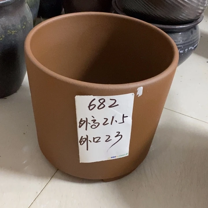 粗陶红陶绿植花盆682