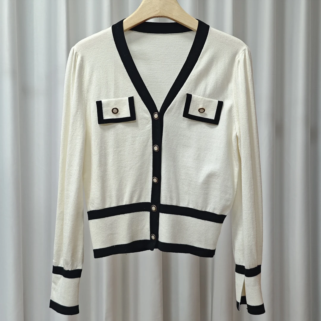 莉推荐 朗s系列 F030 品牌折扣春秋款针织衫 8Q523M320