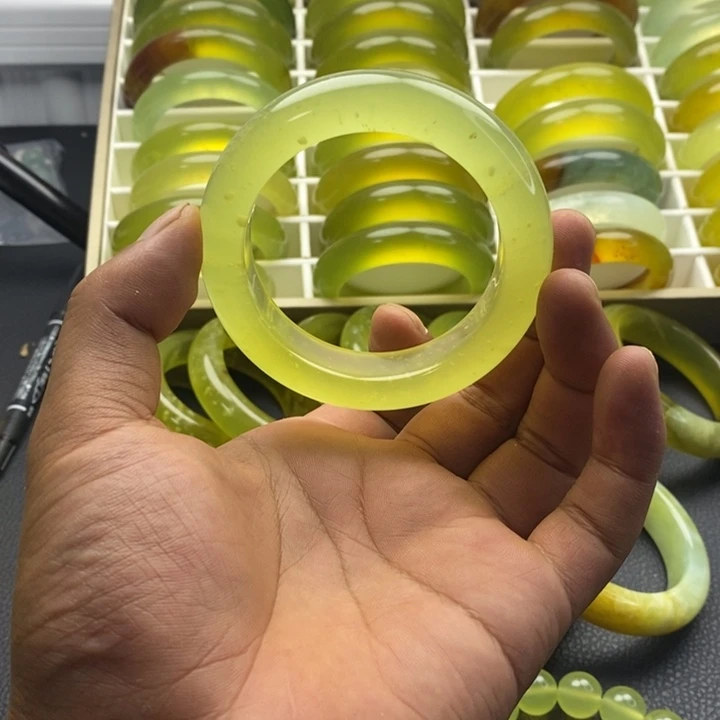 合金蛇纹石玉手镯