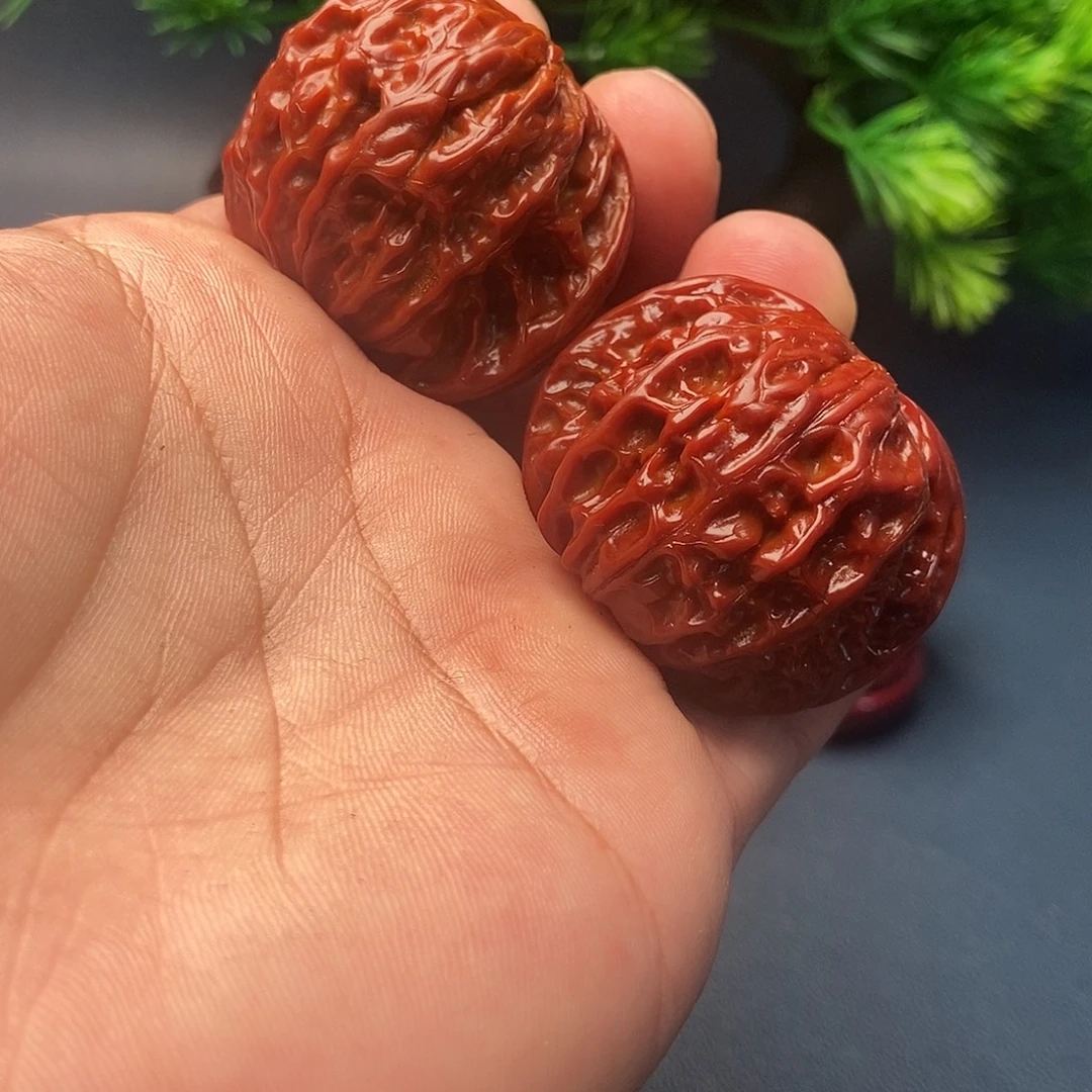 文玩核桃吊坠墨盘20