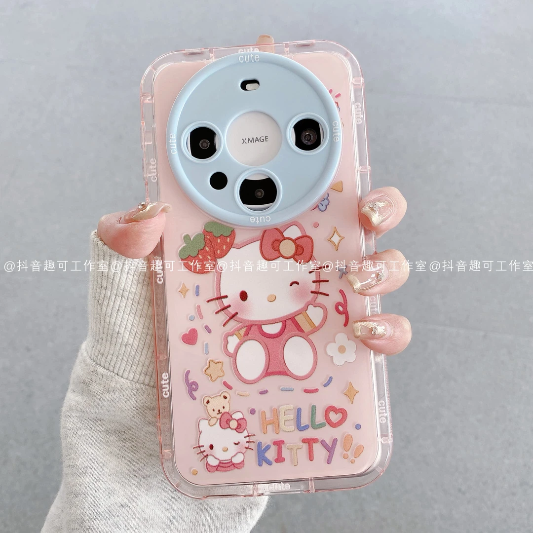 （华为mate）果冻奶油壳适用华为mate70pro/mate60手机壳潮招手凯蒂