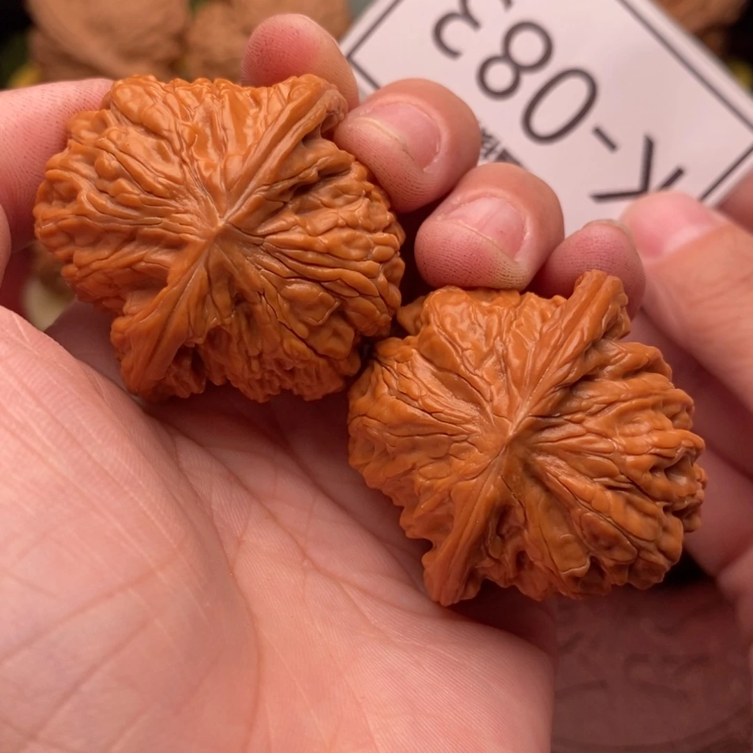 文玩核桃把件磨盘40