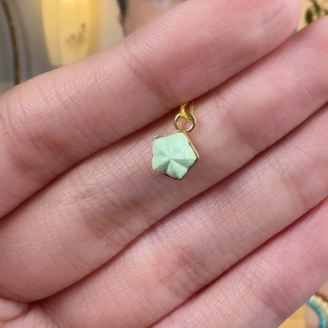 绿松石18K金镶嵌珠宝奇石