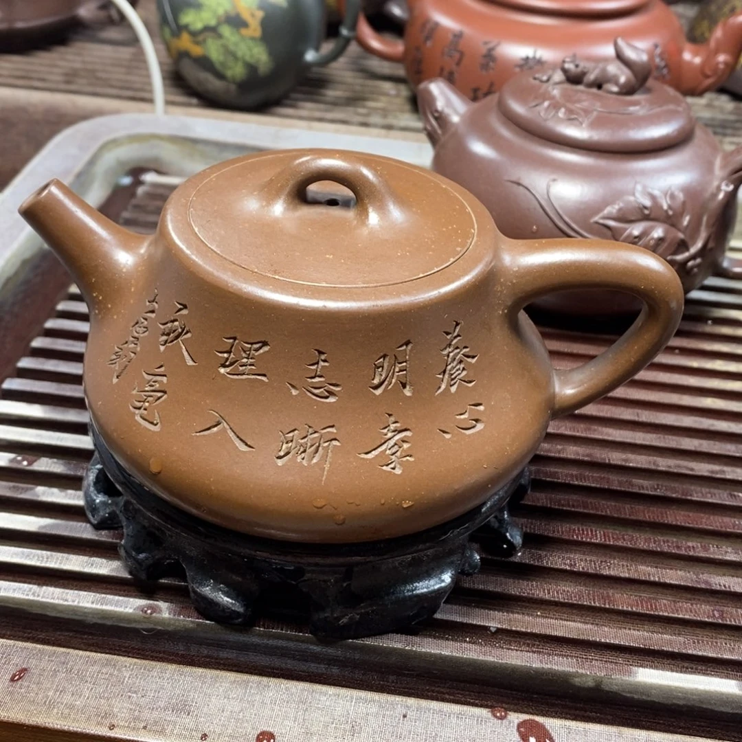 紫砂茶壶原矿手工70