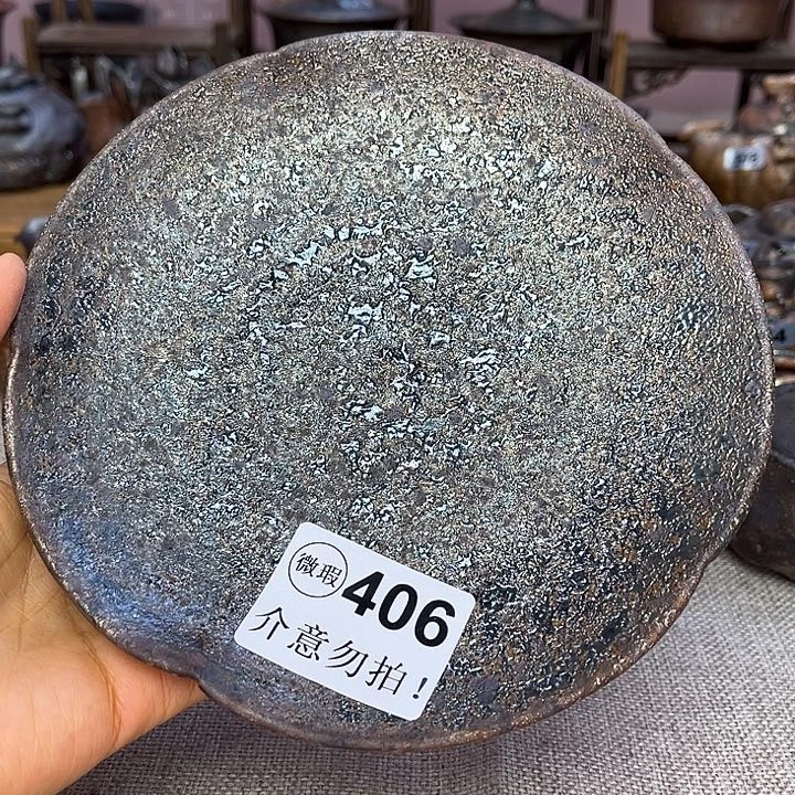 裸柴烧陶瓷手工茶器